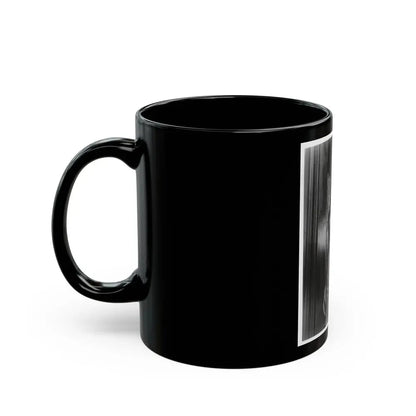 Ingrid Pitt #90 (Vintage Female Icon) Black Coffee Mug - Go Mug Yourself