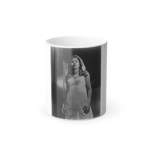 Ingrid Pitt #90 (Vintage Female Icon) Color Changing Mug 11oz 11oz - Go Mug Yourself