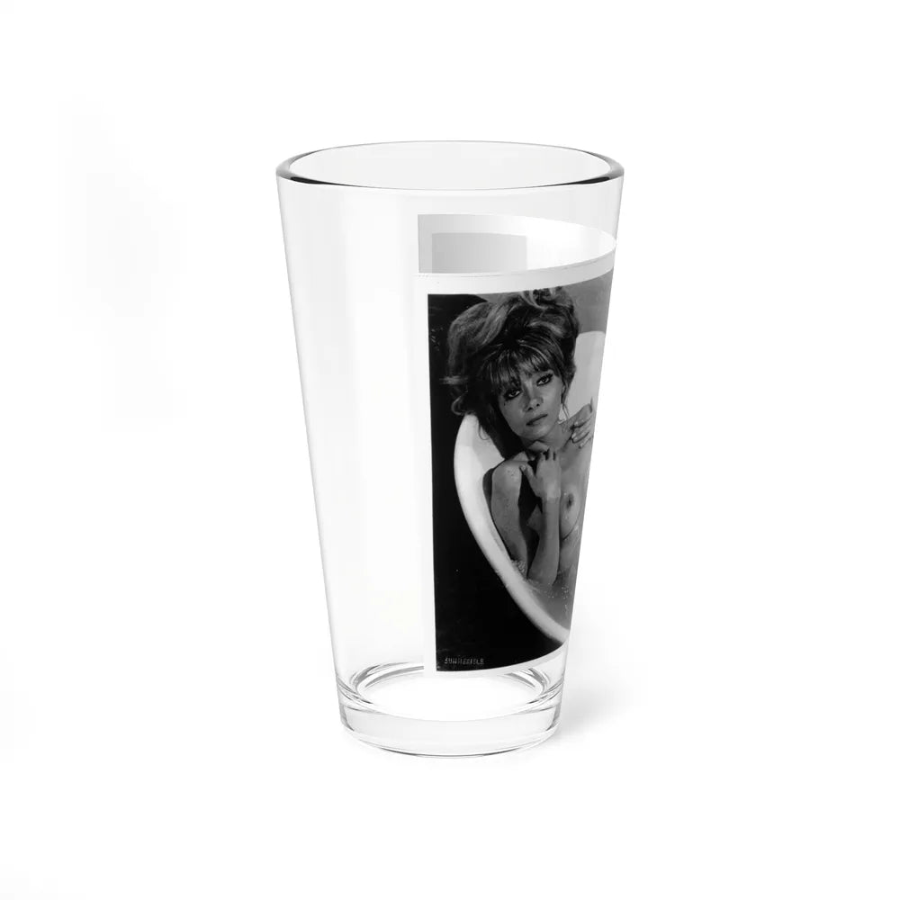 Ingrid Pitt #93 - Topless (Vintage Female Icon) Pint Glass 16oz-Go Mug Yourself