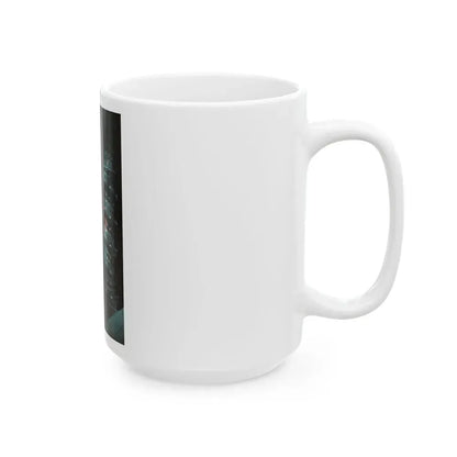 Ingrid Pitt #94 (Vintage Female Icon) White Coffee Mug - Go Mug Yourself