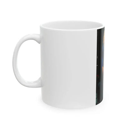 Ingrid Pitt #94 (Vintage Female Icon) White Coffee Mug - Go Mug Yourself