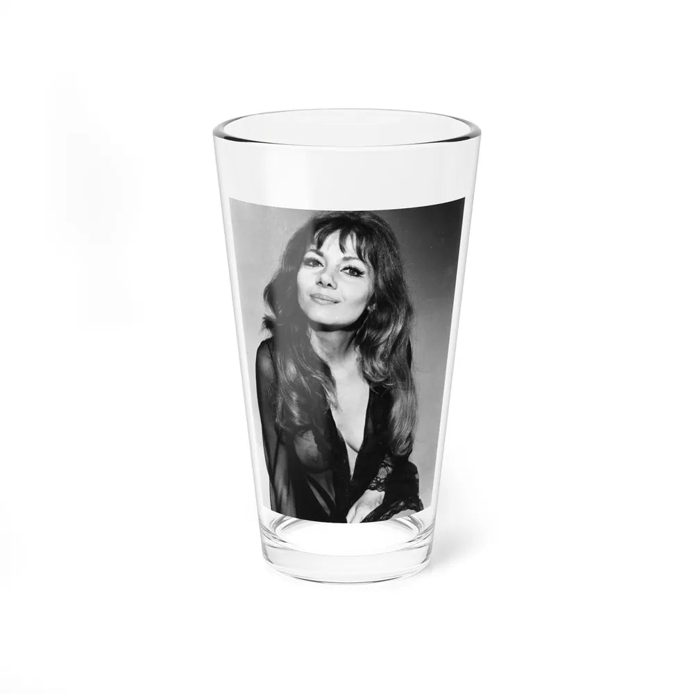 Ingrid Pitt #99 (Vintage Female Icon) Pint Glass 16oz-16oz-Go Mug Yourself