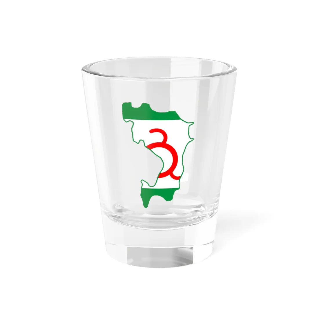 Ingush-geo-stub (Russia) Shot Glass 1.5oz 1.5oz - Go Mug Yourself