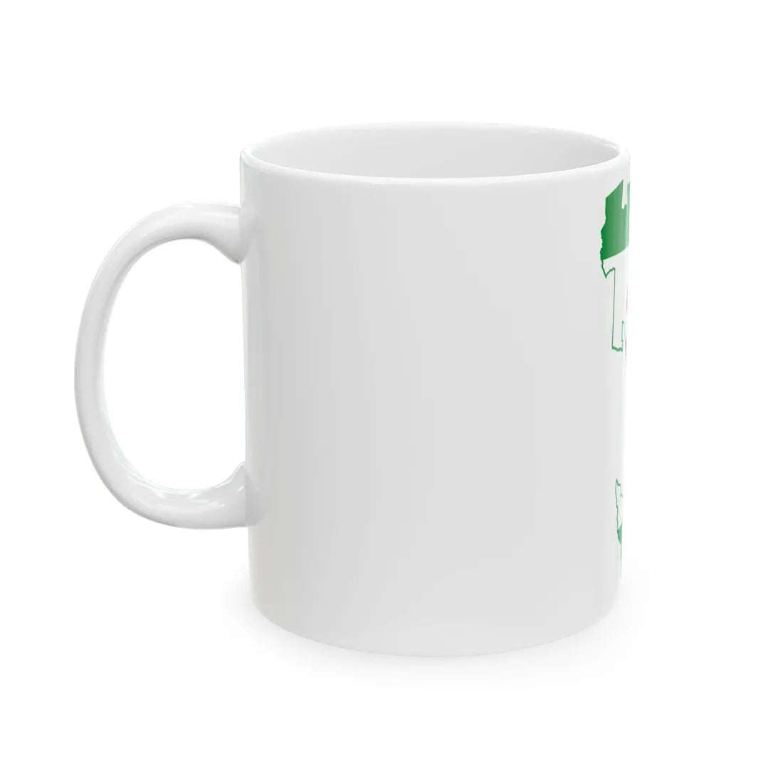 Ingushetia-geo-stub (Russia) White Coffee Mug - Go Mug Yourself