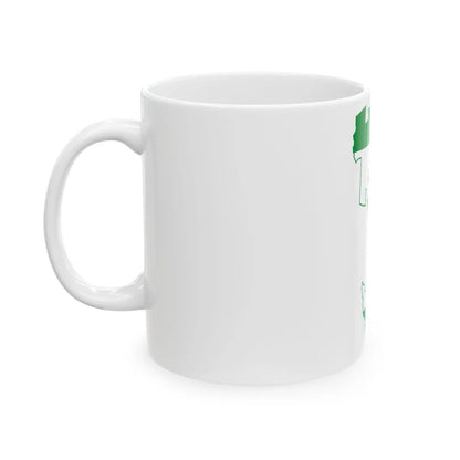 Ingushetia-geo-stub (Russia) White Coffee Mug - Go Mug Yourself