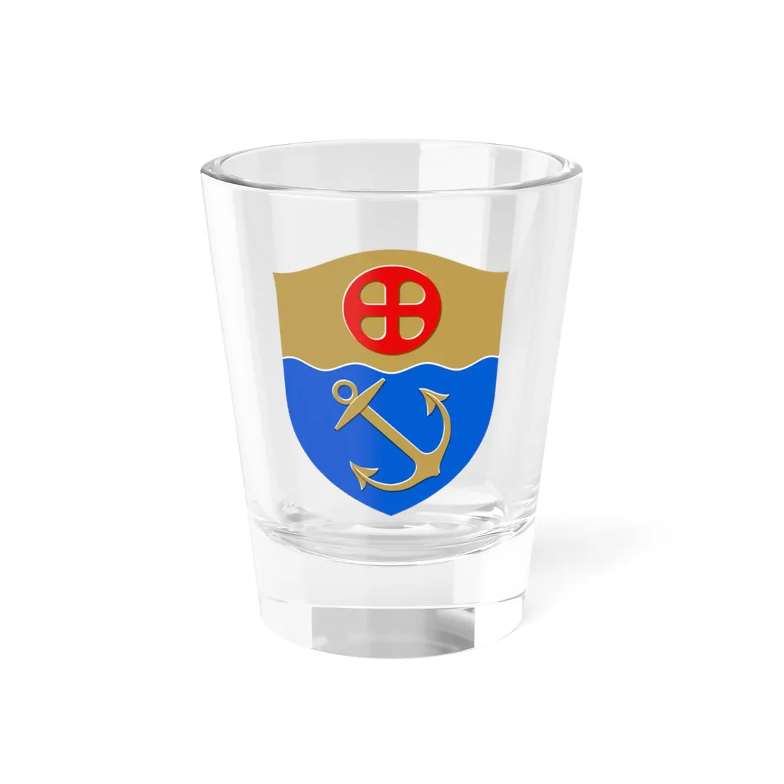 Inkoo.vaakuna (Finland) (Coat of Arms) Shot Glass 1.5oz 1.5oz - Go Mug Yourself