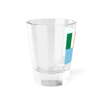 Inland Waterways Association of Ireland flag (Ireland) Shot Glass 1.5oz - Go Mug Yourself