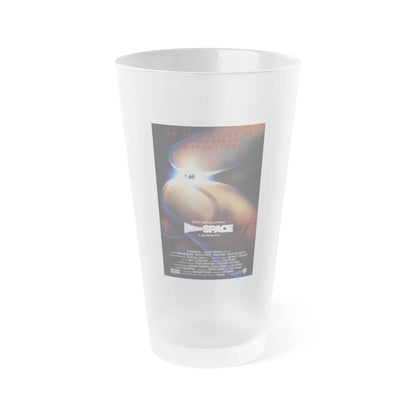 INNERSPACE 1987 Movie Poster - Frosted Pint Glass 16oz-16oz-Frosted-Go Mug Yourself