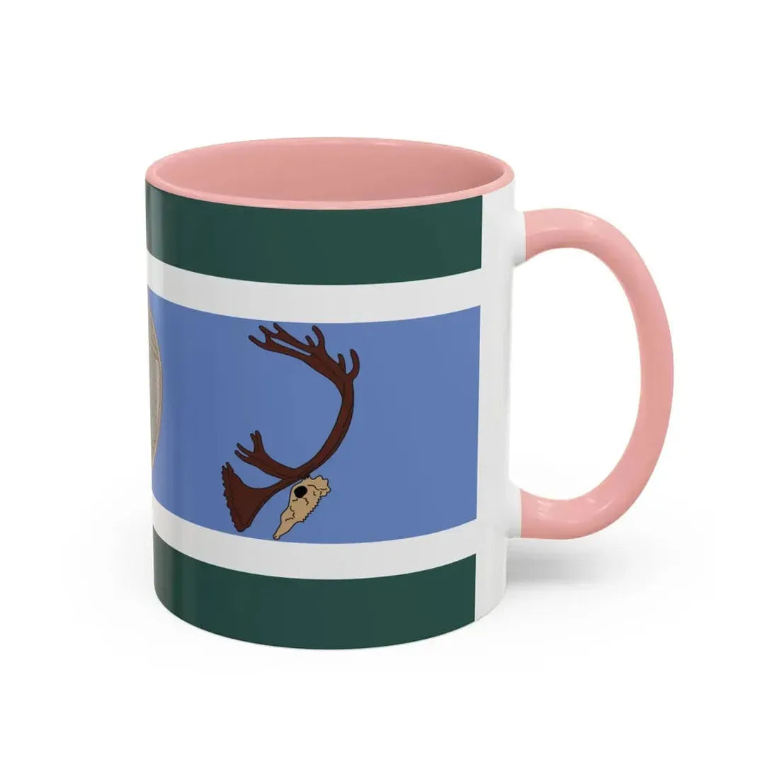 Innu Nation Flag - Accent Coffee Mug - Go Mug Yourself