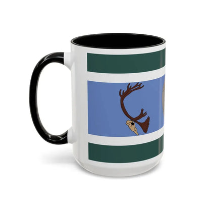 Innu Nation Flag - Accent Coffee Mug - Go Mug Yourself