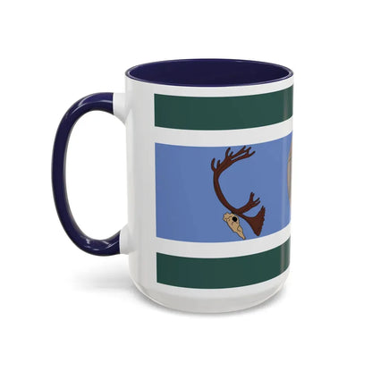 Innu Nation Flag - Accent Coffee Mug - Go Mug Yourself