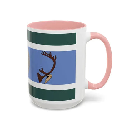 Innu Nation Flag - Accent Coffee Mug - Go Mug Yourself