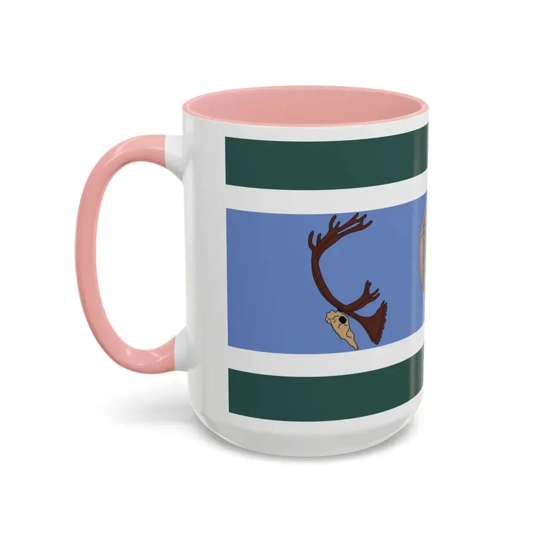 Innu Nation Flag - Accent Coffee Mug - Go Mug Yourself