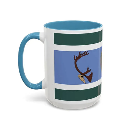 Innu Nation Flag - Accent Coffee Mug - Go Mug Yourself