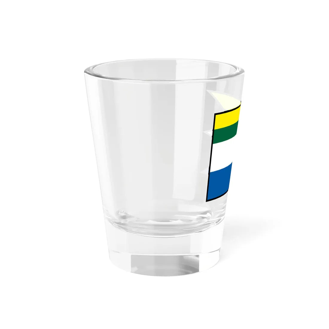 Inovce Sobrance Flag (Slovakia) Shot Glass 1.5oz - Go Mug Yourself