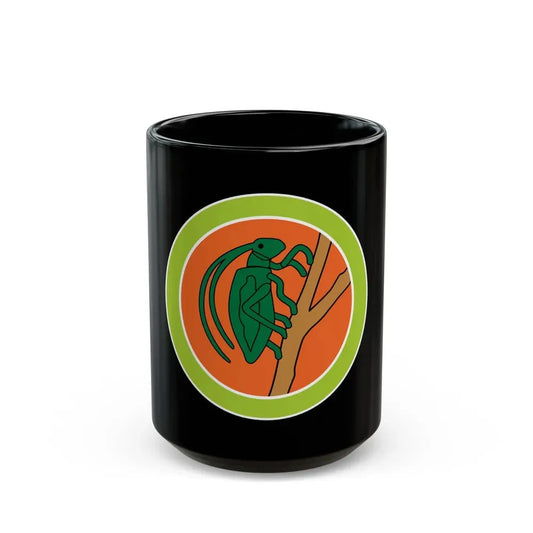 Insect Study (Boy Scout Merit Badge) Black Coffee Mug 15oz - Go Mug Yourself