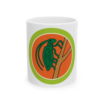 Insect Study (Boy Scout Merit Badge) White Coffee Mug-11oz-Go Mug Yourself