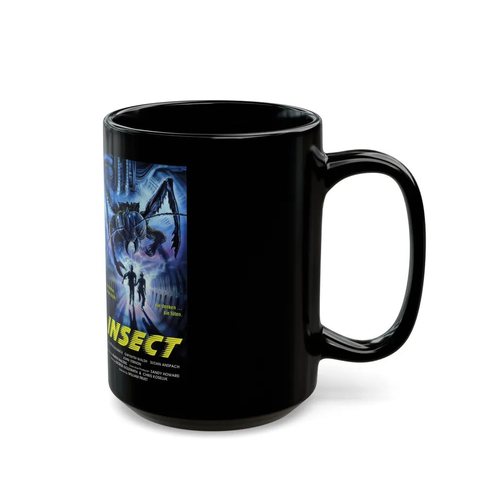 INSECT USA VIDEO (VHS COVER) - Black Coffee Mug-Go Mug Yourself