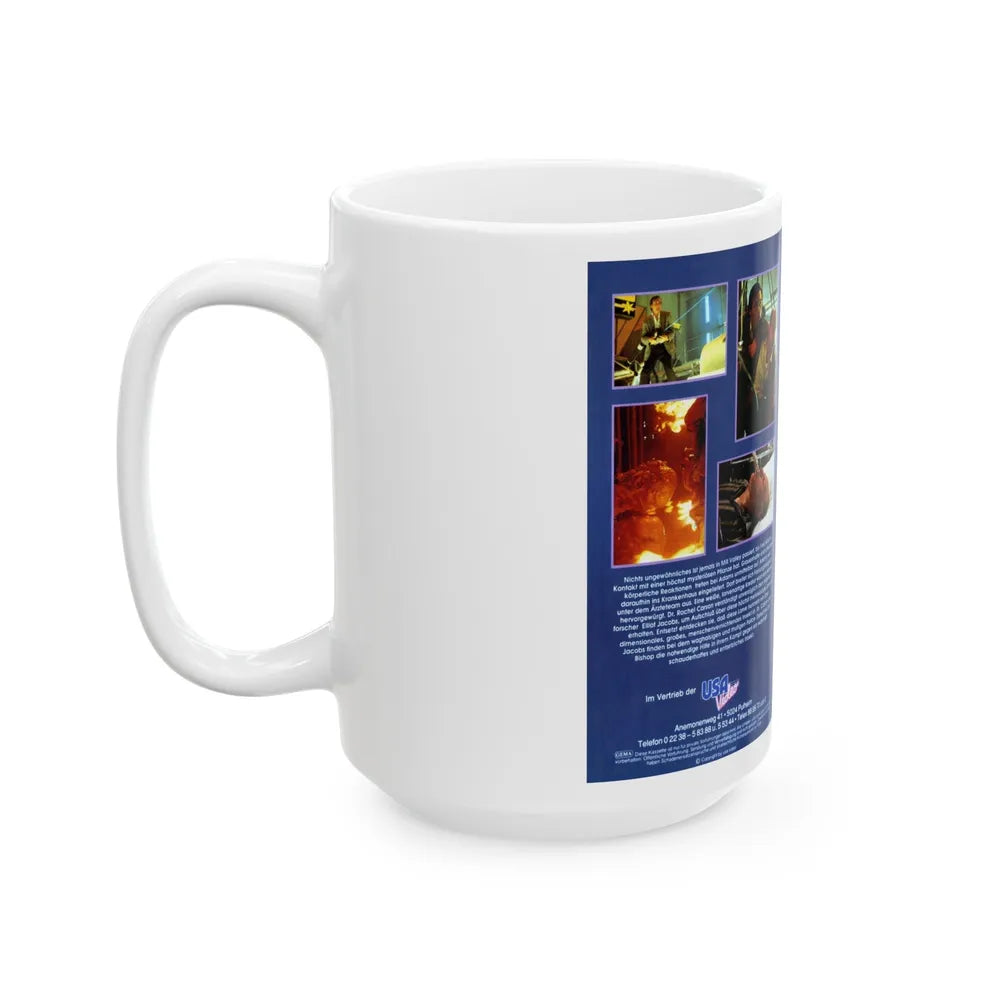 INSECT USA VIDEO (VHS COVER) - White Coffee Mug-Go Mug Yourself