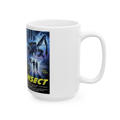INSECT USA VIDEO (VHS COVER) - White Coffee Mug - Go Mug Yourself