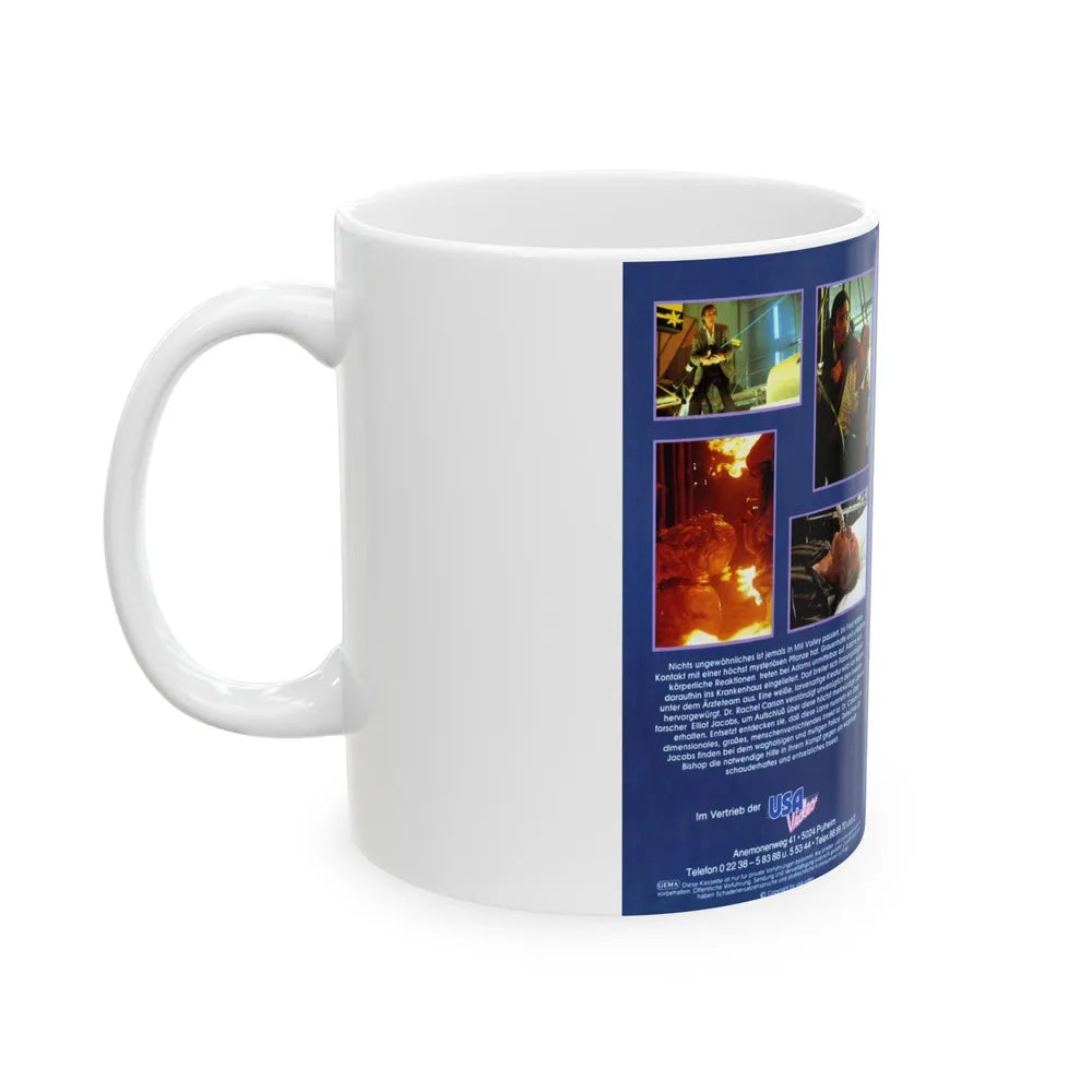 INSECT USA VIDEO (VHS COVER) - White Coffee Mug-Go Mug Yourself