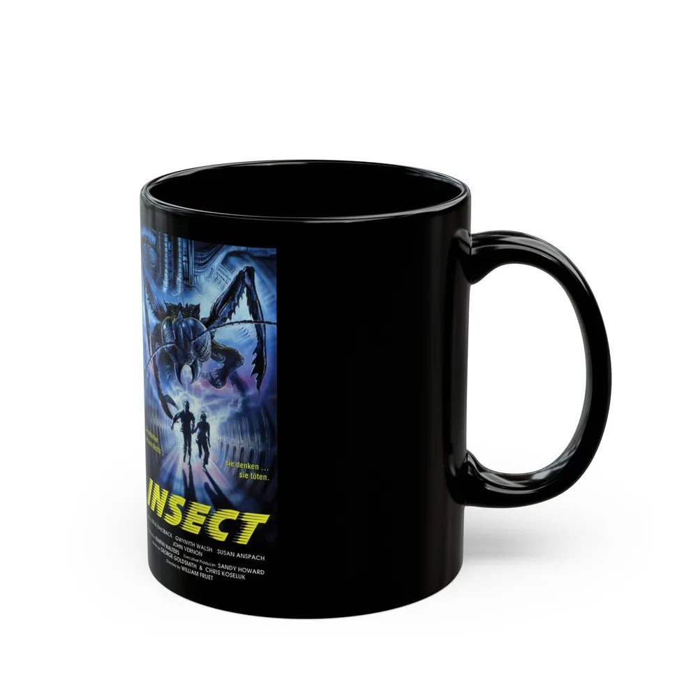 INSECT (VHS COVER) - Black Coffee Mug-Go Mug Yourself