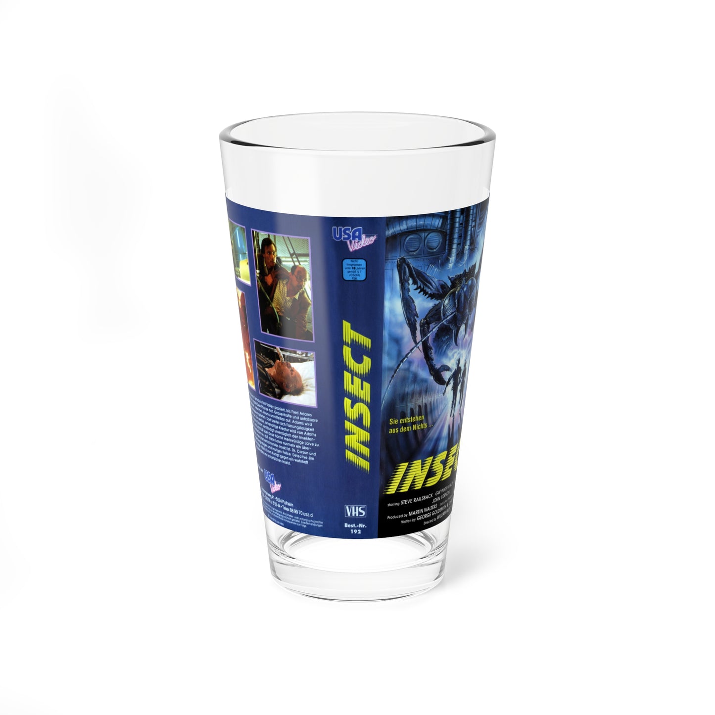 INSECT (VHS COVER) Pint Glass 16oz-16oz-Go Mug Yourself