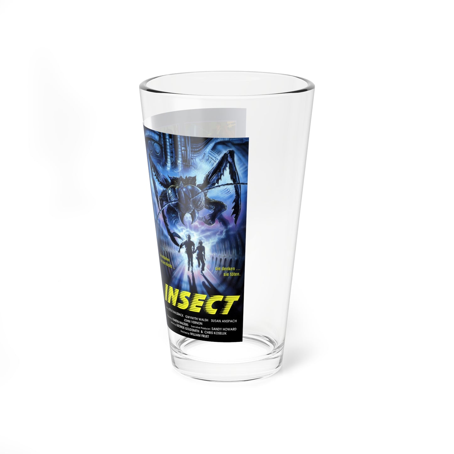 INSECT (VHS COVER) Pint Glass 16oz-Go Mug Yourself