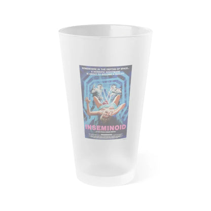 INSEMINOID 1981 Movie Poster - Frosted Pint Glass 16oz-16oz-Frosted-Go Mug Yourself