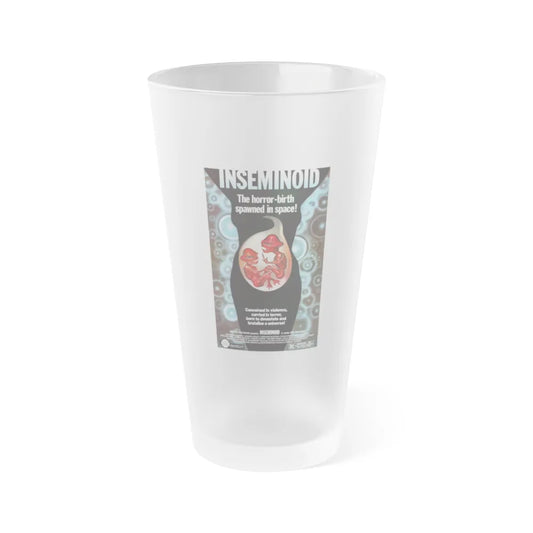 INSEMINOID (2) 1981 Movie Poster - Frosted Pint Glass 16oz-16oz-Frosted-Go Mug Yourself