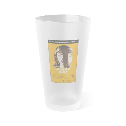 INSIDE AMY (SUPER SWINGING PLAYMATES) 1974 Movie Poster - Frosted Pint Glass 16oz-16oz-Frosted-Go Mug Yourself