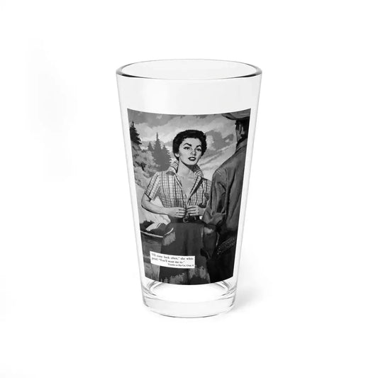 Inside Back Cover, Zane Grey's Western Magazine, February 1953 - Pint Glass 16oz 16oz - Go Mug Yourself