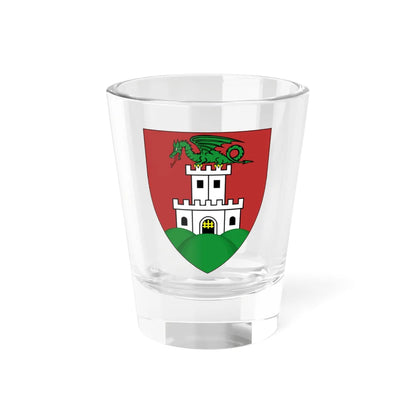 Insigne Aemonae (Slovenia) (Coat of Arms) Shot Glass 1.5oz 1.5oz - Go Mug Yourself