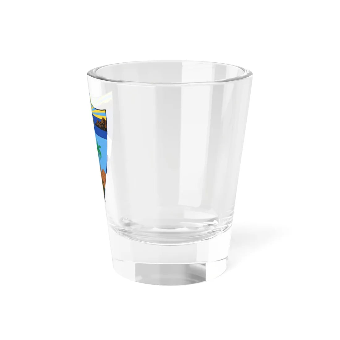 Insigne Cubicum (Cuba) (Coat of Arms) Shot Glass 1.5oz - Go Mug Yourself