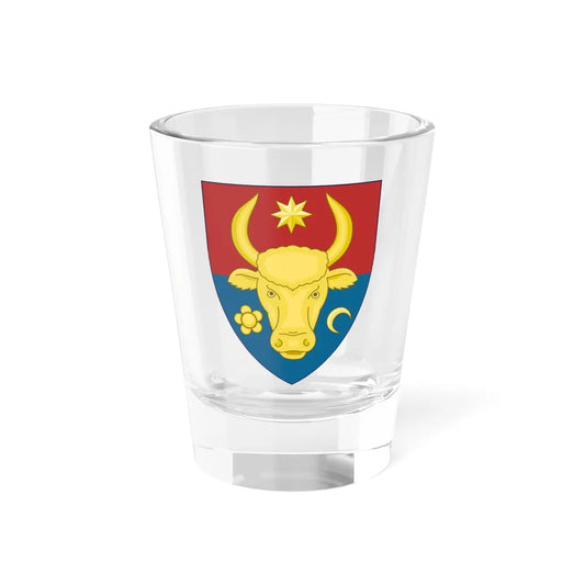Insigne Moldovicum (Moldova) (Coat of Arms) Shot Glass 1.5oz 1.5oz - Go Mug Yourself