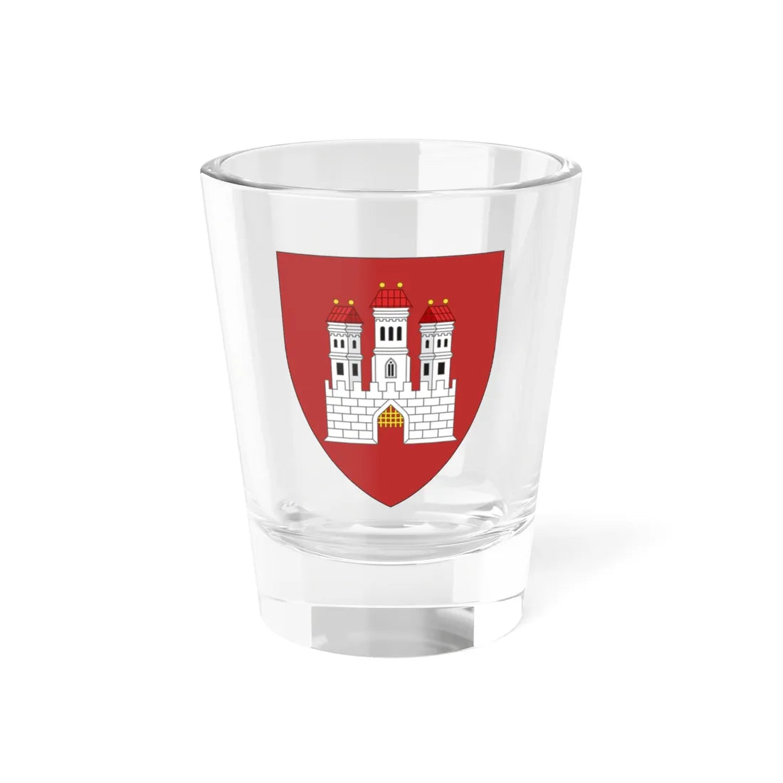 Insigne Posonii (Slovakia) (Coat of Arms) Shot Glass 1.5oz 1.5oz - Go Mug Yourself