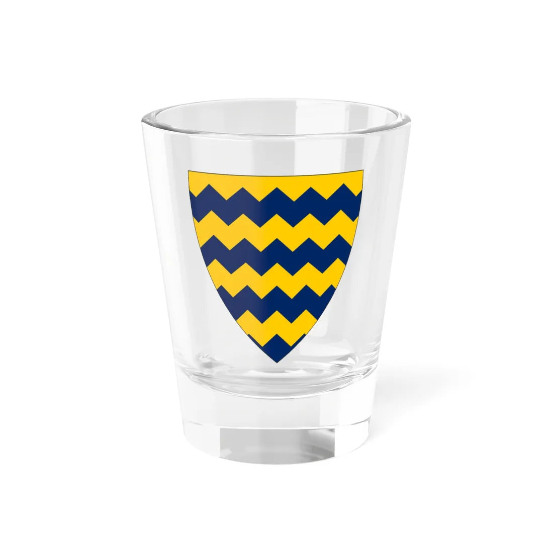 Insigne Tzadiae (Chad) (Coat of Arms) Shot Glass 1.5oz 1.5oz - Go Mug Yourself