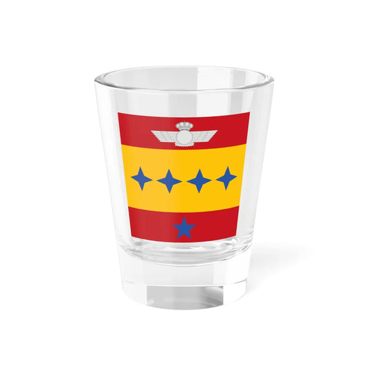 Insignia del Jefe del Estado Mayor del Aire Espana Reglamentaria (Spain) Shot Glass 1.5oz 1.5oz - Go Mug Yourself