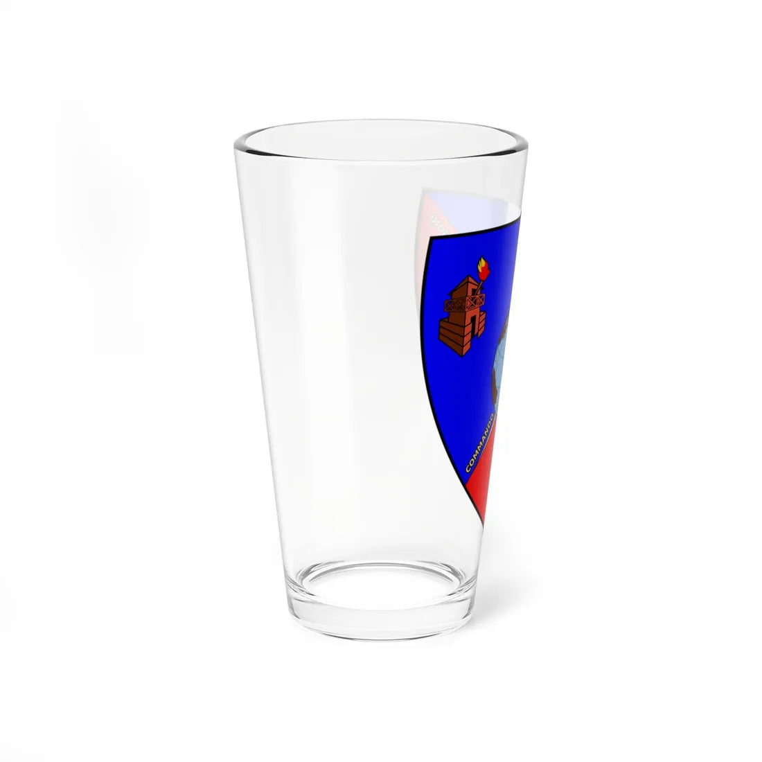 Insignia Italy Army Commando Transmissioni (Italy) (Coat of Arms) Pint Glass 16oz - Go Mug Yourself