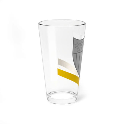 Insignia of a United States Coast Guard petty officer third class (United States) (Military Rank) Pint Glass 16oz - Go Mug Yourself