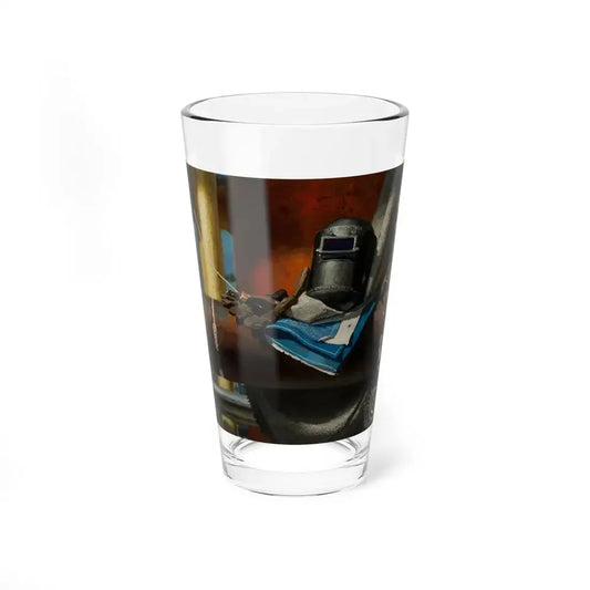 Installation Ready, United Engineers & Constructors, Fortune advertisement, January 1958 - Pint Glass 16oz 16oz - Go Mug Yourself