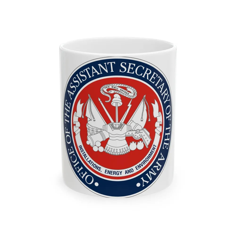 Installations Energy and Environment (U.S. Army) White Coffee Mug-11oz-Go Mug Yourself