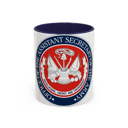 Installations Energy and Environment (U.S. Army) Accent Coffee Mug 11oz Navy - Go Mug Yourself