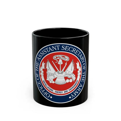 Installations Energy and Environment (U.S. Army) Black Coffee Mug 11oz - Go Mug Yourself