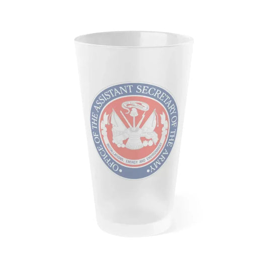 Installations Energy and Environment (U.S. Army) Frosted Pint Glass 16oz Default Title - Go Mug Yourself