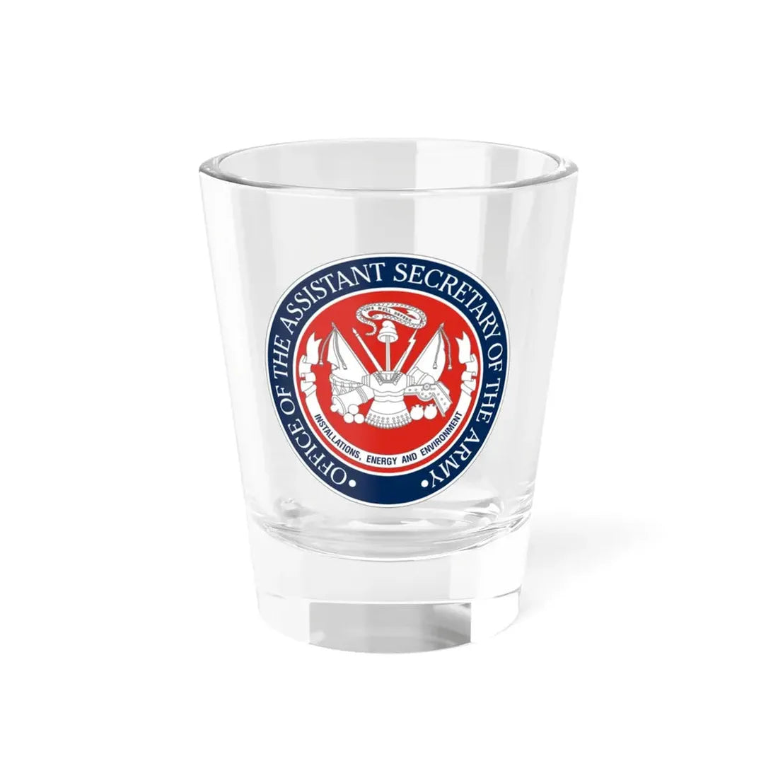 Installations Energy and Environment (U.S. Army) Shot Glass 1.5oz 1.5oz - Go Mug Yourself
