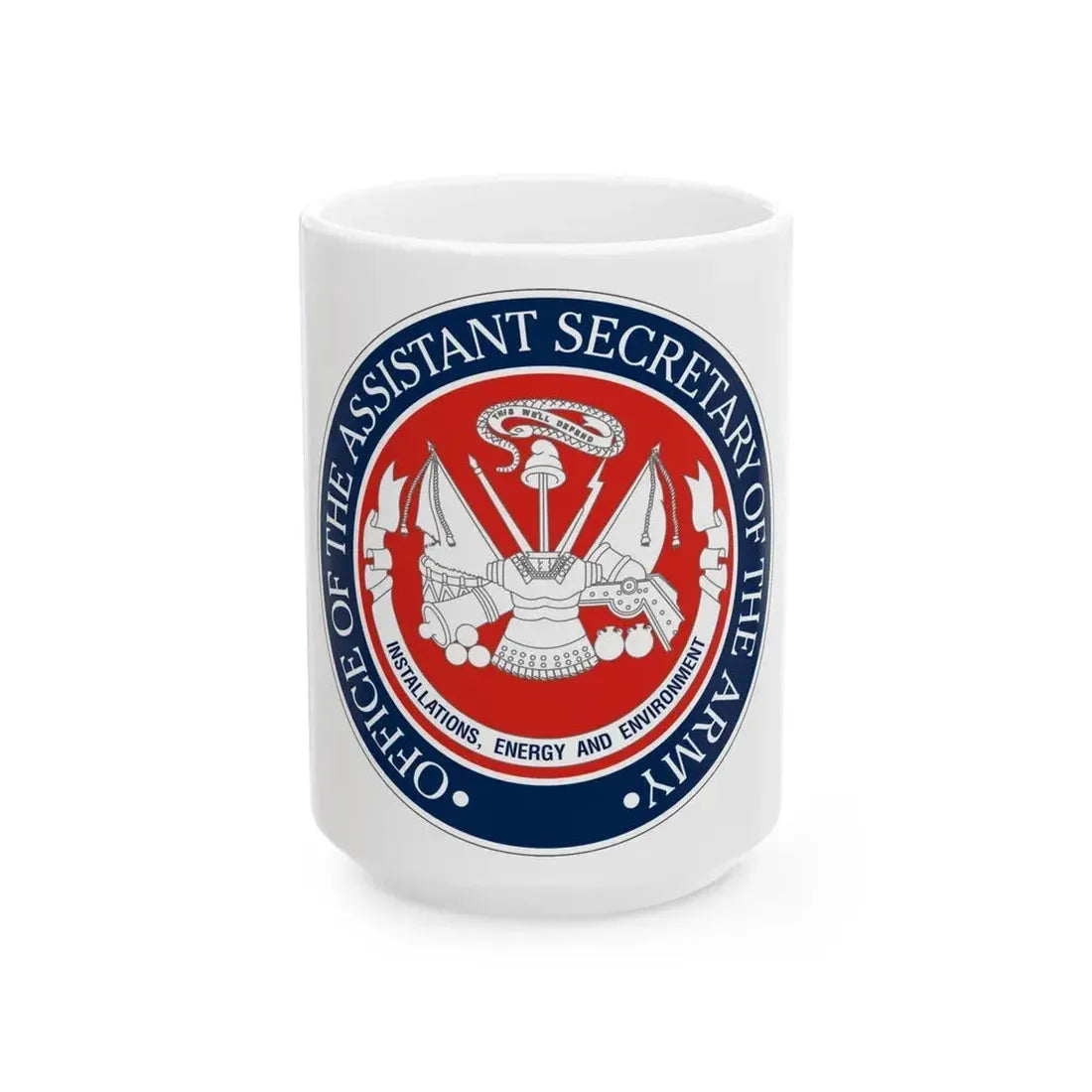 Installations Energy and Environment (U.S. Army) White Coffee Mug 15oz - Go Mug Yourself