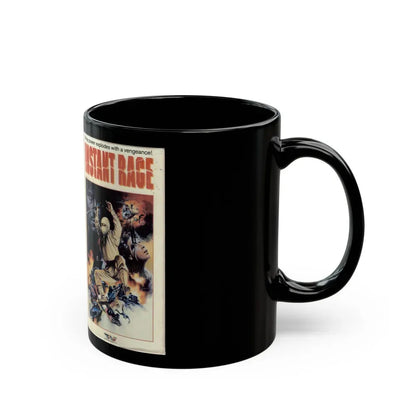 INSTANT RAGE (VHS COVER) - Black Coffee Mug - Go Mug Yourself