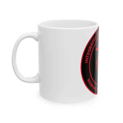 Integrated Air & Missile Defense Warfare Tactics Instructor IAMD WTI (U.S. Navy) White Coffee Mug-Go Mug Yourself