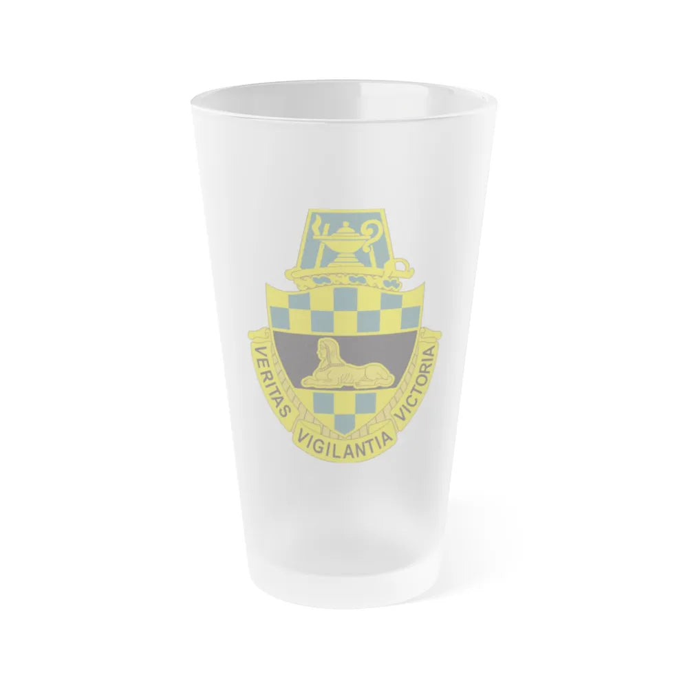 Intelligence Center and School (U.S. Army) Frosted Pint Glass 16oz-Go Mug Yourself